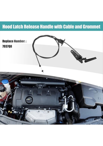 7937Q8 7937 Q8 Kaput Mandalı Serbest Bırakma Kablosu Citroen Berlingo Multispace 2008-2020 Için Kaput Mandalı Serbest Bırakma Kolu (Yurt Dışından) modelleri