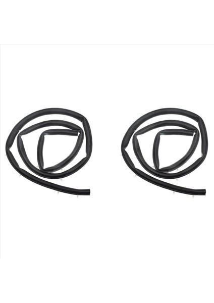 2x Arka Kaput Yalıtım Sızdırmazlık Şeridi MR437091 Mitsubishi Montero V75 77W Uzun Vagon 2000-2006 (Yurt Dışından)