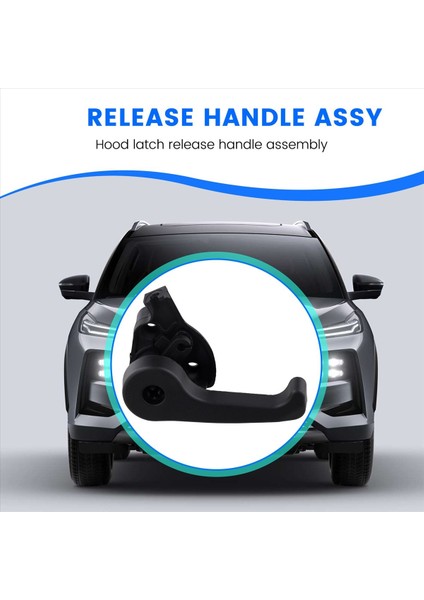 2x Kaput Mandalı Serbest Bırakma Kolu Takma Jac Rafine S3 S2 S5 M4 T6 T8 Kamyonet Js2 Js2 Js5 Kaput Açma Anahtarı Tutucu (Yurt Dışından) fırsatları