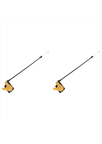 2x Kaput Mandalı Serbest Bırakma Çekme Kolu Kablo Kolu 2012-2018 Ford Focus CV6Z16A770A Için (Yurt Dışından)