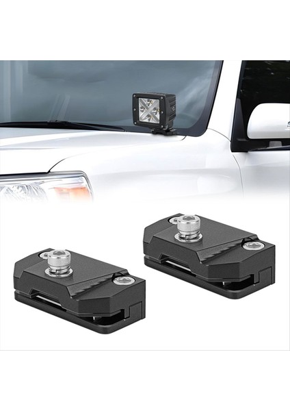 Araba Işıkları Braketi Araba Kaput Montaj Tutucu Işık Çalışma Çubuğu Suv Otomobiller Için LED Montaj Kelepçesi Evrensel (Yurt Dışından) indirimleri