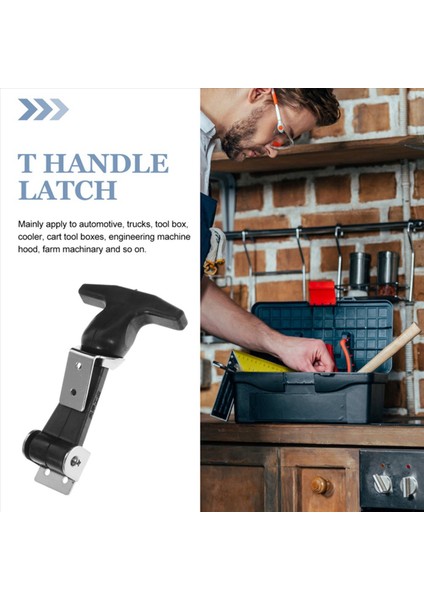 8 Adet Paslanmaz Çelik Kauçuk Kaput Yakalama Esnek T-Kolu Çile Kauçuk Esnek Çekme Mandalları Parantez ile Alet Kutusu (Yurt Dışından) modelleri