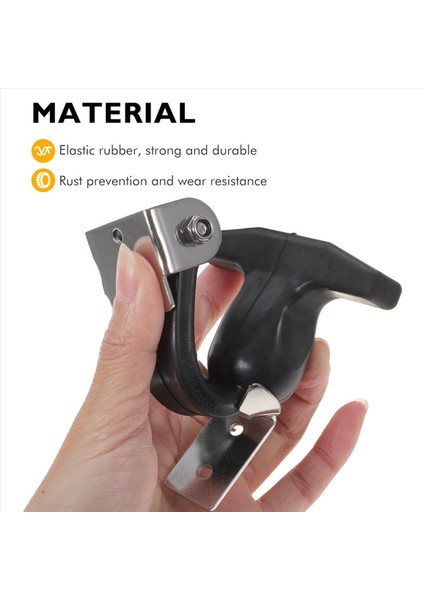 8 Adet Paslanmaz Çelik Kauçuk Kaput Yakalama Esnek T-Kolu Çile Kauçuk Esnek Çekme Mandalları Parantez ile Alet Kutusu (Yurt Dışından) indirimleri