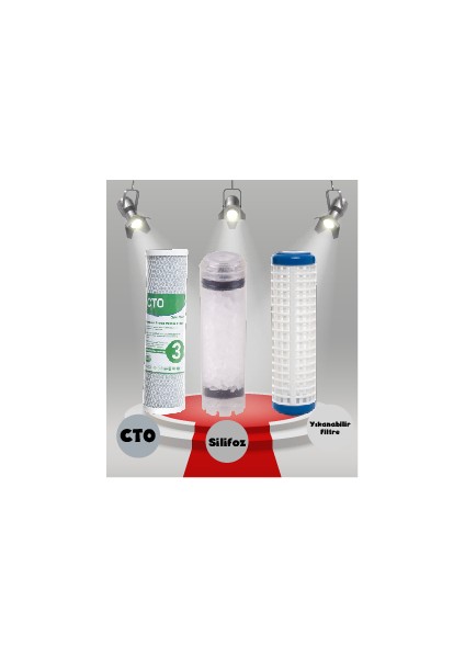 Daire Girişi Su Arıtma Silifoz Filtreli Tip 3/4" fiyatları