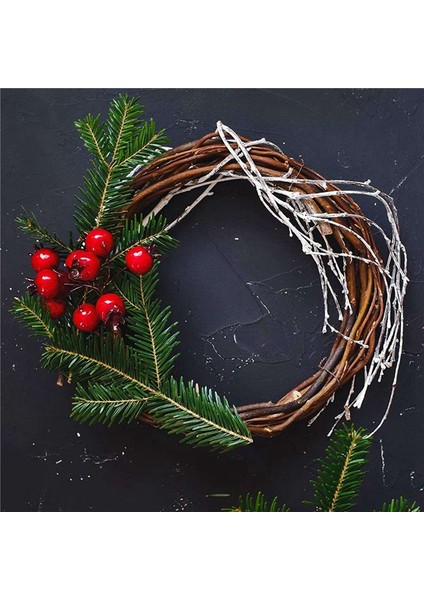 4 Adet 14 Inç Asma Çelenkler Asma Dalı Çelenk Rattan Çelenk Çelenk Dıy Noel El Sanatları Veya Düğün Dekorları Için (Yurt Dışından) modelleri