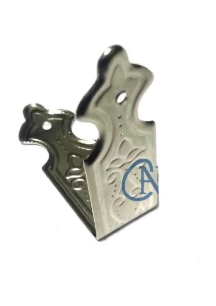 Dekoratif Sandık, Kutu Kenarı, 11X32MM, Nikel, 1 Adet ( Lisinya )