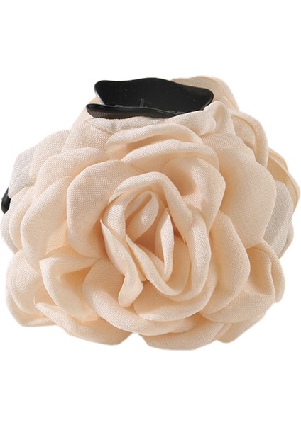 Leopar Desenli Çiçeklerin Tasarım Anlayışı Başın Tam Arkası Plaka Saç Tutma Klipsi Moda Çok Yönlü Mizaç Köpekbalığı Klipsi Saç Aksesuarları Saç Tokası Kadın (Yurt Dışından)