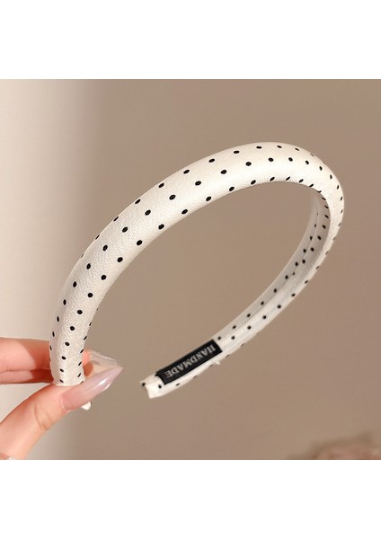 Fransız Retro Üst Düzey Saç Bantları Duygusu Kadın Ekose Sonbahar ve Kış Net Kırmızı Yeni Mizaç Kıdemli Tasarım Kafa Bandı Yüksek Kranial Üstleri (Yurt Dışından)