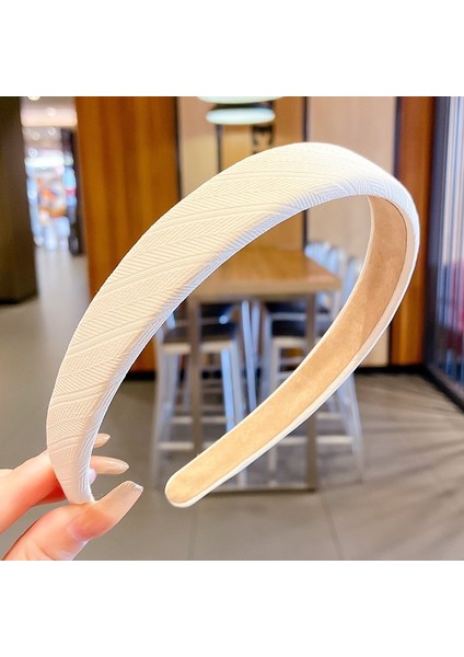 Fransız Retro Üst Düzey Saç Bantları Duygusu Kadın Ekose Sonbahar ve Kış Net Kırmızı Yeni Mizaç Kıdemli Tasarım Kafa Bandı Yüksek Kranial Üstleri (Yurt Dışından)