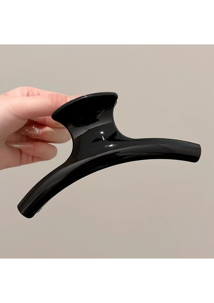 Zarif Kavrama Klipsi Büyük Saç Hacmi Saç Tokası Kadın Kıdemli Anlamda Başın Arkası Plaka Saç Köpekbalığı Klipsi Headdress Saç Tokası (Yurt Dışından)