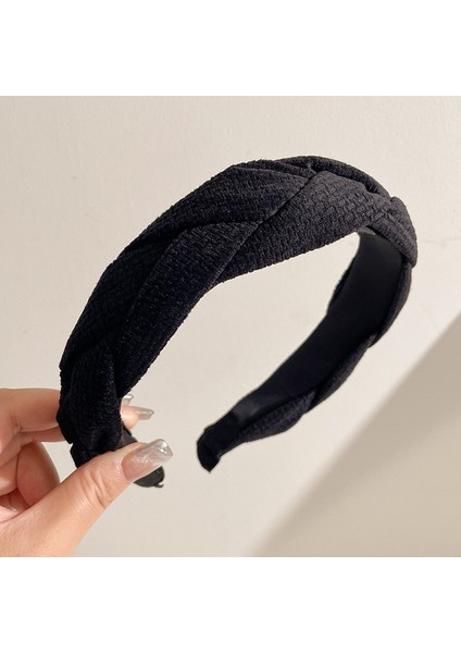 Sonbahar ve Kış Üst Düzey Saç Bantları Duygusu Köri Kafa Bandı Zarif Banliyö Qianjin Basıncı Saç Tokası Saç Demetini Boğmaz Karışıklık Kolay Değildir (Yurt Dışından)