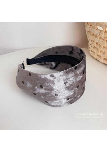 Gri Bölüm Gri Bölüm Kore Versiyonu Saç Bandı Sonbahar ve Kış Kıdemli Günlük Tatlı Kafa Bandı Saç Aksesuarları Doku Saç Grotto Yeni! (Yurt Dışından)