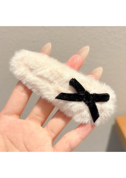 Metal Niş Tasarım Duygusu Sonbahar ve Kış Klipleri Kızlar Sevimli Ins Saç Tokası Çocuk Mizaç Saç Kartı (Yurt Dışından)