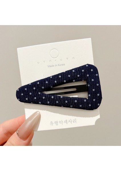 Narin Sonbahar ve Kış Saç Tokası Merad Kolej Tarzı Bb Klip Saç Kartı Alın Kırık Saç Yan Klip Başlıklar (Yurt Dışından)