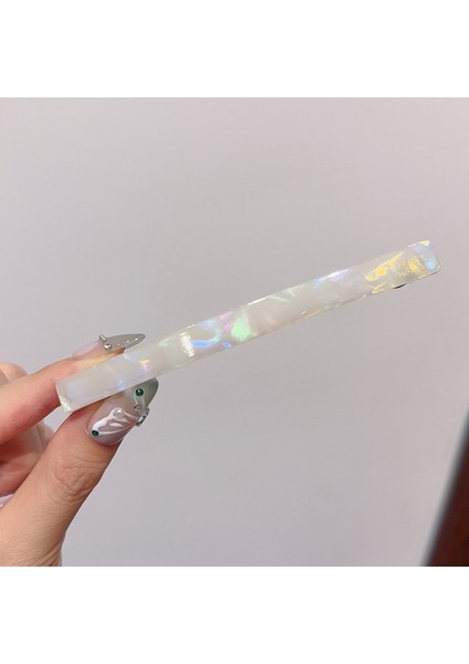 Metal Niş Tasarım Sonbahar ve Kış Klip Kızlar Sevimli Ins Saç Tokası Çocuk Mizaç Saç Kartı (Yurt Dışından)