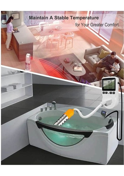 Dijital Sıcaklık Denetleyici Çıkışı 120V Elektrik Termostat Çıkış Fişi 110V Sürüngen Terrarium Sera Abd Fişi Için (Yurt Dışından) indirimleri