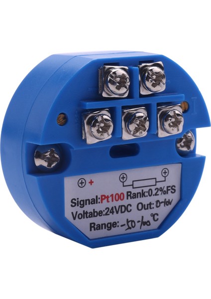 3x Rtd PT100 Sıcaklık Verici DC24V Eksi 50 ~ 100 Derece Çıktı 0-10V (Yurt Dışından) fiyatları