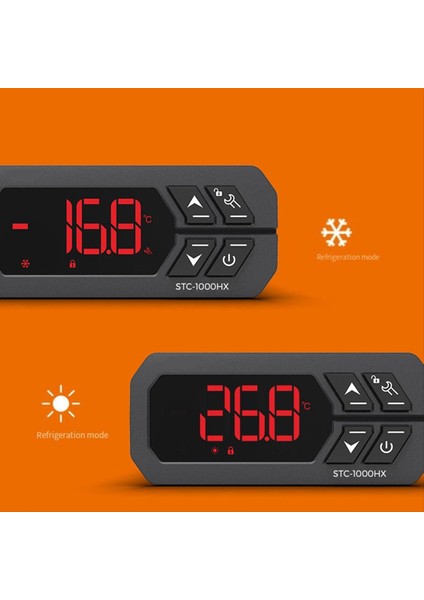 Sıcaklık Denetleyicisi STC-1000HX Aquatic Trawling Pet Kutusu Inkübatör Bilgisayar Sıcaklık Denetleyici Anahtarı 220V (Yurt Dışından) fırsatları