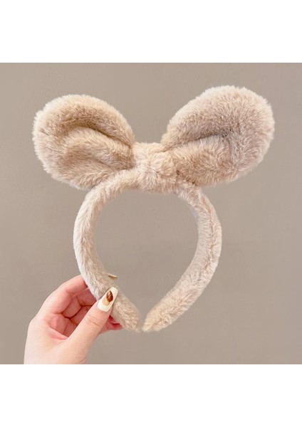 Sonbahar ve Kış Peluş Saç Bantları Kadın Kıdemli Işık Duygusu Lüks Saç Kartı Tembel Saç Demeti Yüksek Kafatası Üst Yı Yüz Kafa Bandı Saç Aksesuarları Şapkalar (Yurt Dışından)