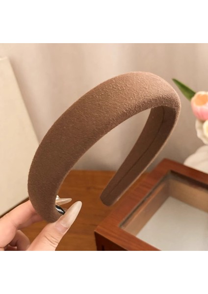 Fransız Retro Üst Düzey Saç Bantları Duygusu Kadın Ekose Sonbahar ve Kış Net Kırmızı Yeni Mizaç Kıdemli Tasarım Kafa Bandı Yüksek Kranial Üstleri (Yurt Dışından)