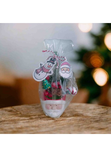 Yılbaşı Mini Santa Dekor – Noel Baba Figürlü Yeni Yıl Masa ve Ev Süsü – Çam Ağacı & Şeker Kamışı Detaylı Hediyelik fiyatları