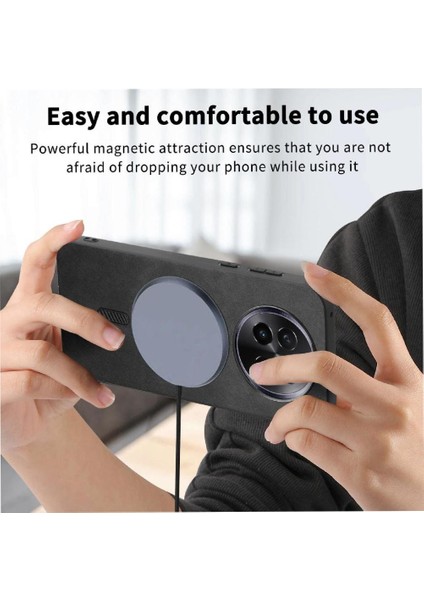 Realme 13 Pro 5g Manyetik Telefon Kılıfı – Magsafe Uyumlu, Ince Mat Deri Arka Kapak (Yurt Dışından) modelleri