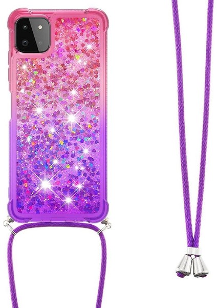 Samsung Galaxy A22 5g Ayarlanabilir Boyun Kordon Için Quicksand Telefon Kılıfı (Yurt Dışından) fırsatları