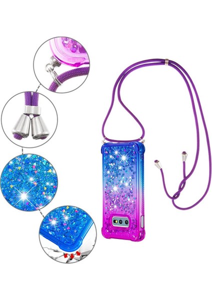 Ayrılıkçı Emniyet Klipsi ile Samsung Galaxy S10E Için Quicksand Telefon Kılıfı (Yurt Dışından) fiyatları