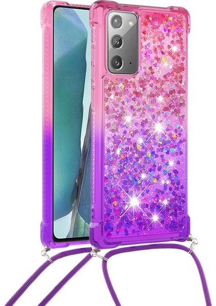 Samsung Galaxy Note 20 Degrade Renk Telefon Kılıfı Için Quicksand Telefon Kılıfı (Yurt Dışından) fırsatları