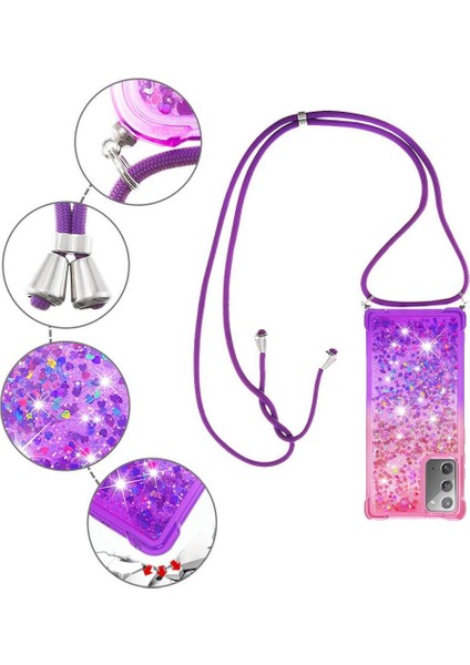 Samsung Galaxy Note 20 Degrade Renk Telefon Kılıfı Için Quicksand Telefon Kılıfı (Yurt Dışından) indirimleri