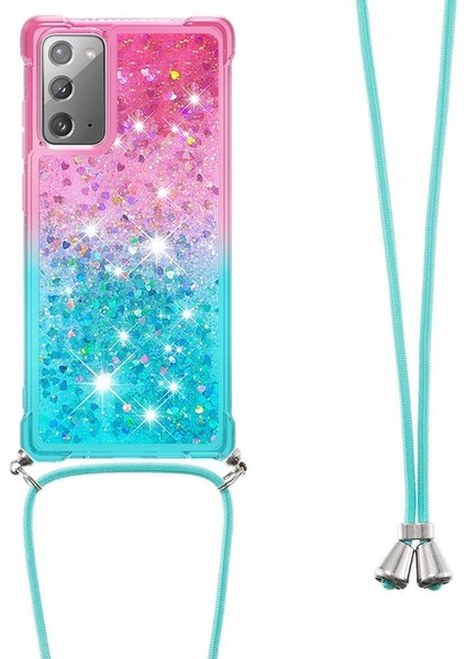 Samsung Galaxy Note 20 Degrade Renk Telefon Kılıfı Için Quicksand Telefon Kılıfı (Yurt Dışından) modelleri