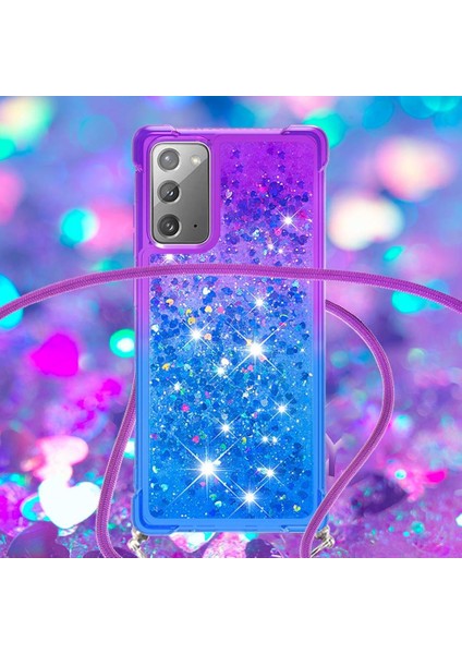 Samsung Galaxy Note 20 Degrade Renk Telefon Kılıfı Için Quicksand Telefon Kılıfı (Yurt Dışından) indirimleri