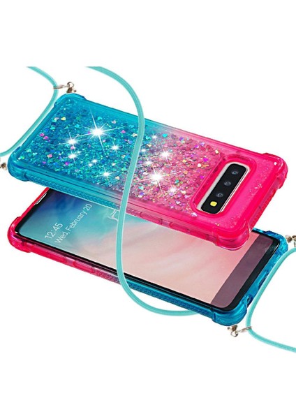 Samsung Galaxy S10 Ayarlanabilir Boyun Kordon Rengi Için Quicksand Telefon Kılıfı (Yurt Dışından) fırsatları