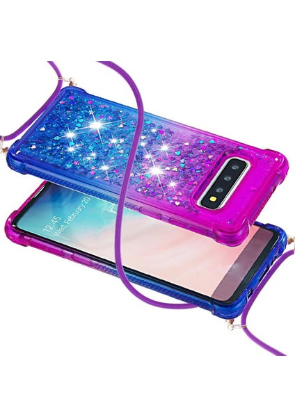 Samsung Galaxy S10 Ayarlanabilir Boyun Kordon Rengi Için Quicksand Telefon Kılıfı (Yurt Dışından) indirimleri