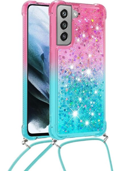 Samsung Galaxy S21 Fe Ayarlanabilir Boyun Kordon Için Quicksand Telefon Kılıfı (Yurt Dışından) fırsatları