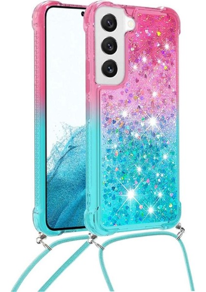 Samsung Galaxy S22 Plus Degrade Renk Telefon Kılıfı Için Quicksand Telefon Kılıfı (Yurt Dışından)