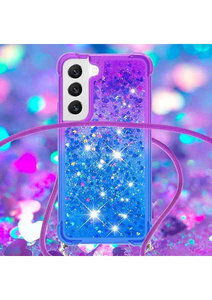 Samsung Galaxy S22 Plus Degrade Renk Telefon Kılıfı Için Quicksand Telefon Kılıfı (Yurt Dışından) modelleri