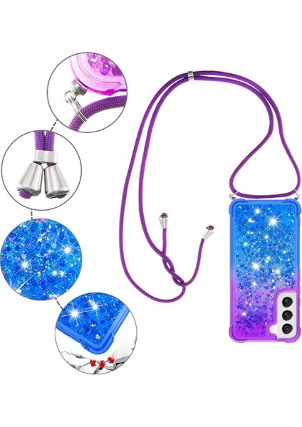 Samsung Galaxy S22 Plus Degrade Renk Telefon Kılıfı Için Quicksand Telefon Kılıfı (Yurt Dışından) indirimleri