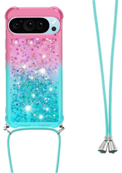 Google Pixel 10 Pro Degrade Renk Telefon Kılıfı Için Quicksand Telefon Kılıfı (Yurt Dışından)