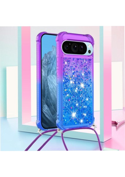 Ayrılıkçı Emniyet Klipsi ile Google Pixel 9 Pro Xl Için Quicksand Telefon Kılıfı (Yurt Dışından) modelleri