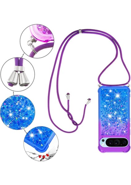 Ayrılıkçı Emniyet Klipsi ile Google Pixel 9 Pro Xl Için Quicksand Telefon Kılıfı (Yurt Dışından) fırsatları