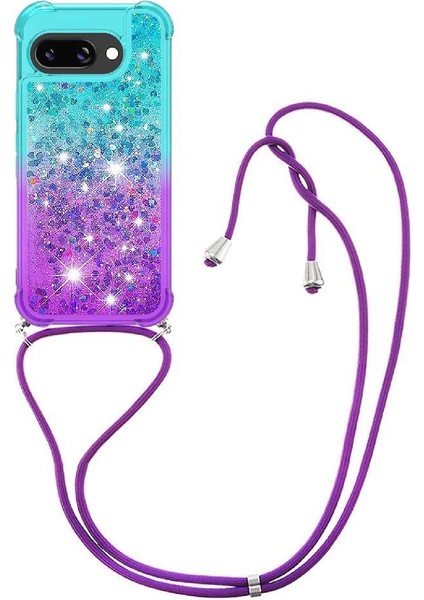 ile Google Pixel 9A Degrade Renk Telefon Kılıfı Için Quicksand Telefon Kılıfı (Yurt Dışından)