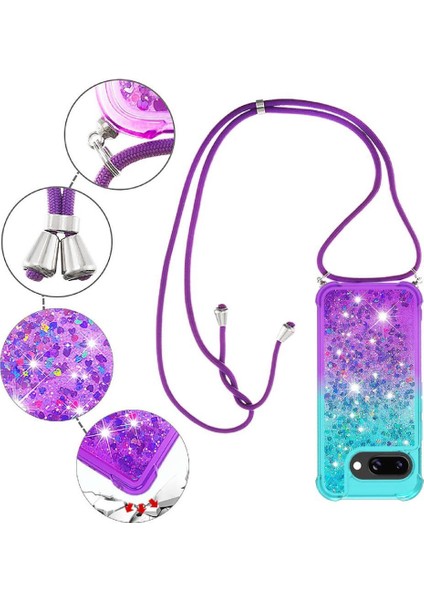 ile Google Pixel 9A Degrade Renk Telefon Kılıfı Için Quicksand Telefon Kılıfı (Yurt Dışından) modelleri