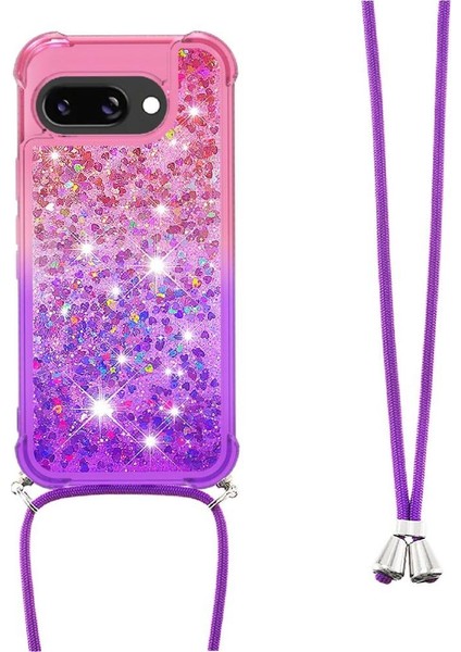 ile Google Pixel 9A Degrade Renk Telefon Kılıfı Için Quicksand Telefon Kılıfı (Yurt Dışından)