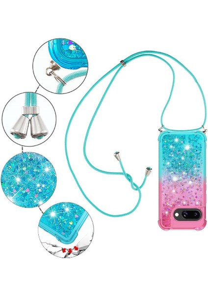 ile Google Pixel 9A Degrade Renk Telefon Kılıfı Için Quicksand Telefon Kılıfı (Yurt Dışından) modelleri