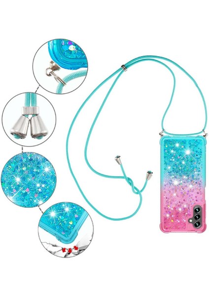 Samsung Galaxy A13 5g Ayarlanabilir Boyun Kordon Için Quicksand Telefon Kılıfı (Yurt Dışından) fiyatları