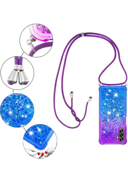 Samsung Galaxy A13 5g Ayarlanabilir Boyun Kordon Için Quicksand Telefon Kılıfı (Yurt Dışından) fiyatları