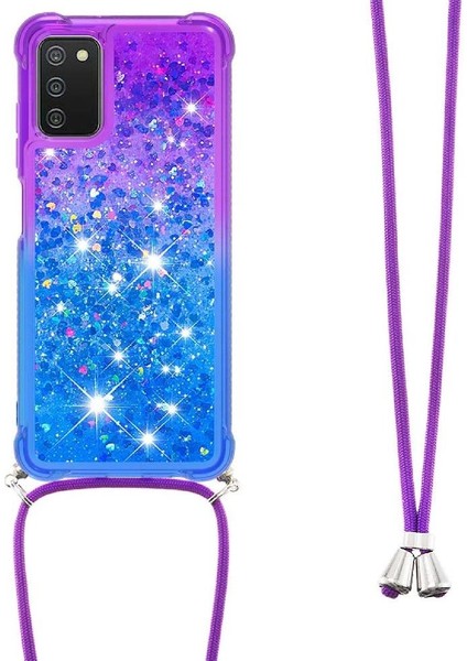 Samsung Galaxy A03S Ayarlanabilir Boyun Kordon Kılıfı Için Quicksand Telefon Kılıfı (Yurt Dışından) modelleri