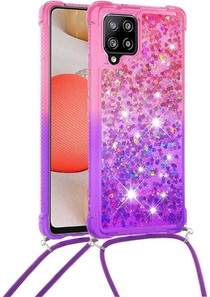 Ayrılıkçı Emniyet Klipsi ile Samsung Galaxy A42 5g Için Quicksand Telefon Kılıfı (Yurt Dışından) fırsatları