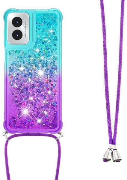 Motorola Moto G Play 4g 2024 Degrade Renkli Telefon Için Quicksand Telefon Kılıfı (Yurt Dışından) fiyatları